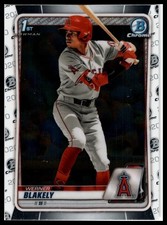 2020 Bowman Draft #BD-128 Werner Blakely Chrome