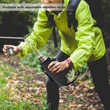 Outdoor 1000ml Water Bottle Insulated Cover Neoprene Carrier Bag Pouch With