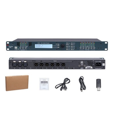 3.6SP 110V/220V 3 Inputs & 6 Outputs Stage Performance Audio Effector DriveRack