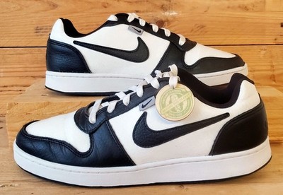 Nike Ebernon Premium Leather Sneaker UK7,5/US8,5/EU42 AQ1774-102 Schwarz/Weiß