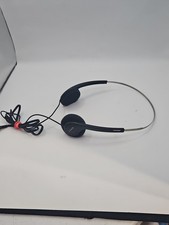 Vintage Sony Walkman MDR-006 Band Headphones - Black/Silver Tested Works