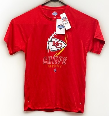 NFL Team Apparel M Scouting Combine Kansas City Chiefs Lightweight Dry T