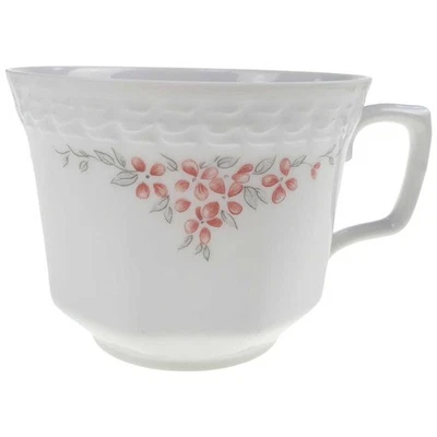 Kaffeetasse Tasse Seltmann Weiden Andrea rote Blütenranke - Bild 1 von 3