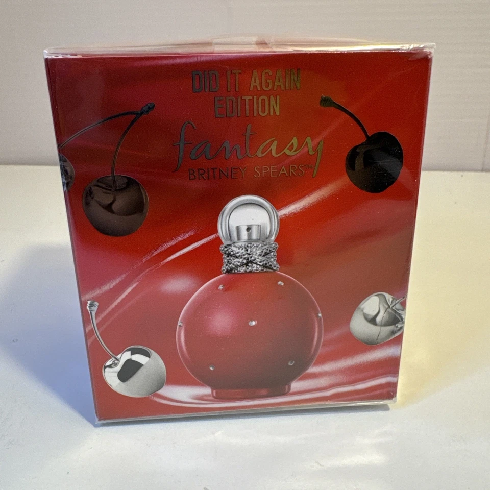 Britney Spears Fantasy Did It Again Edition 3.3 oz / 100 ml BRAND NEW SEALED - Image 2 of 3