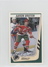 1989-90 Panini Album Stickers Aaron Broten #254 0q3