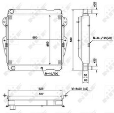 Radiateur Toyota LANDCRUISER