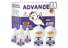 Cat Calming Diffuser Kit with 2 Diffusers  4 Refills 48mL Each 