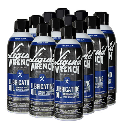 Liquid Wrench L212 Lubricant Oil 11oz. Case of 12 Cans