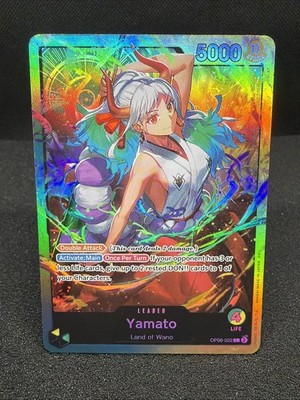 やまと Yamato Leader Alt Art One Piece TCG English Card OP06-022 | eBay