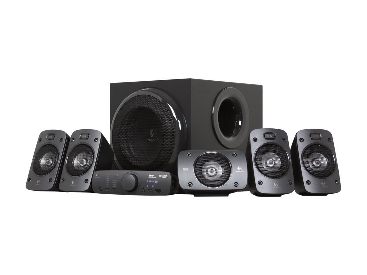 Logitech Z906 5.1 Sound Speaker System - Black for sale online | eBay