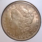 1887 Morgan Silver Dollar