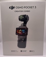 DJI Osmo Pocket 3 Creator Combo 3-Axis Stabilization Vlog 4k - Brand New Sealed