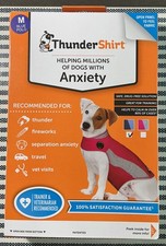 thunder shirt for dogs, medium, anxiety, navy...