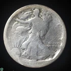 1916-S Obverse Walking Liberty Half Dollar - About Good Details: Cleaned
