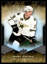 2008 Upper Deck Ovation Hockey Mark Fistric 62 Stars