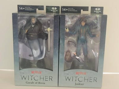 McFarlane Toys Netflix The Witcher Geralt of Rivia & Jaskier 7  Set of 2