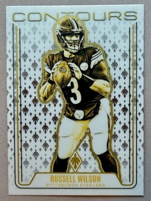 2024 Panini Phoenix - Contours Russell Wilson #CON-RWN Pittsburgh Steelers
