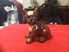 VTG GOEBEL BOXER DOG PUPPY FIGURINE WEST GERMANY 3" TALL CH569/B SITTING