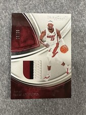 Bam Adebayo 2024-25 Panini Immaculate /99 Game Worn Patch