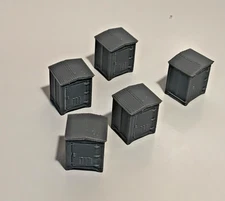 X5 Switch Station / Water Pump House Shed - N Scale 1:160 No Assembly Required