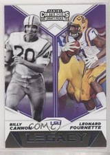 2019 Panini Contenders Draft Picks Legacy Billy Cannon Leonard Fournette #13 5b3