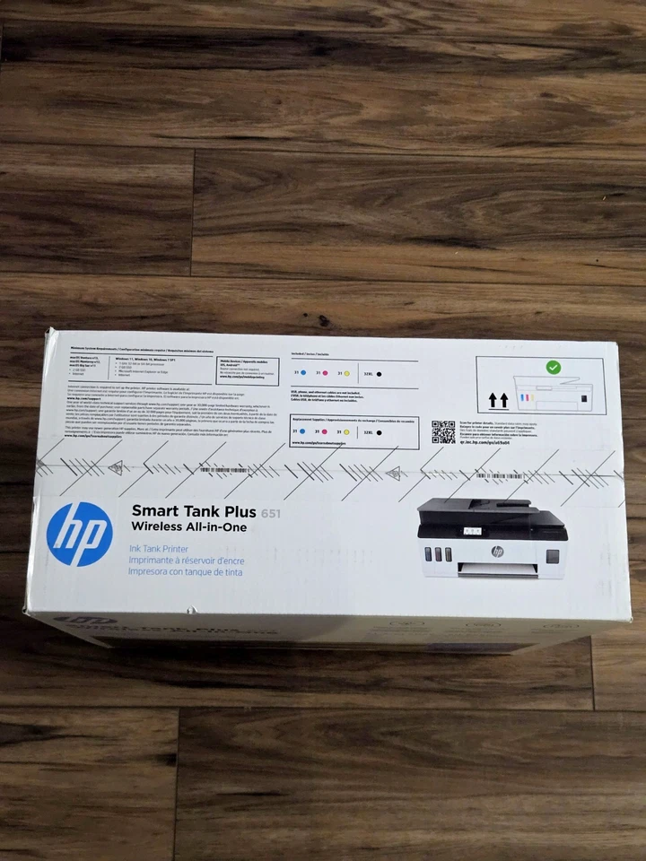 HP Smart Tank Plus 651 Wireless Color All-in-One Ink Tank Print Scan Copy 2 - Image 3 of 4