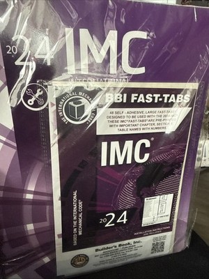 2024 International Mechanical Code with (IMC) Fast-Tabs
