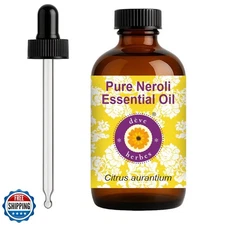 dève herbes Neroli Essential Oil (Citrus aurantium) with Glass Dropper | Pure