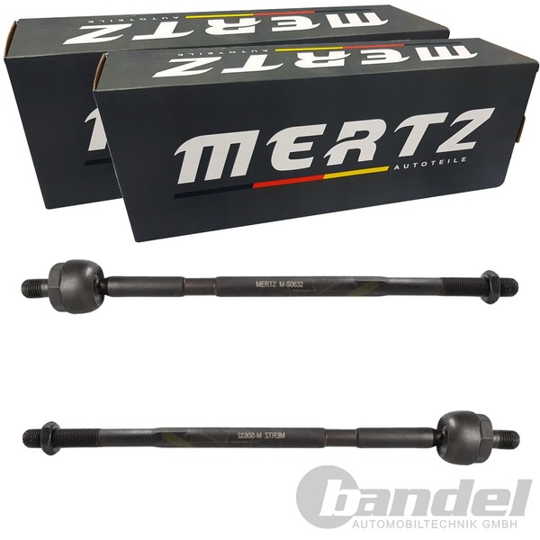 2X Mertz Axialgelenke Spurstangen Passend FüR Seat Cordoba Ibiza Inca Toledo VW-image