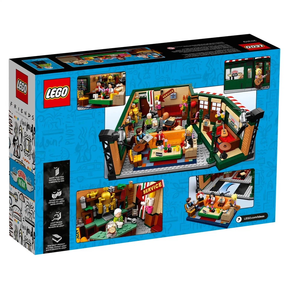 LEGO Friends TV Series - Central Perk Cafe Set (21319) - Brand New & Sealed  - Image 2 of 2