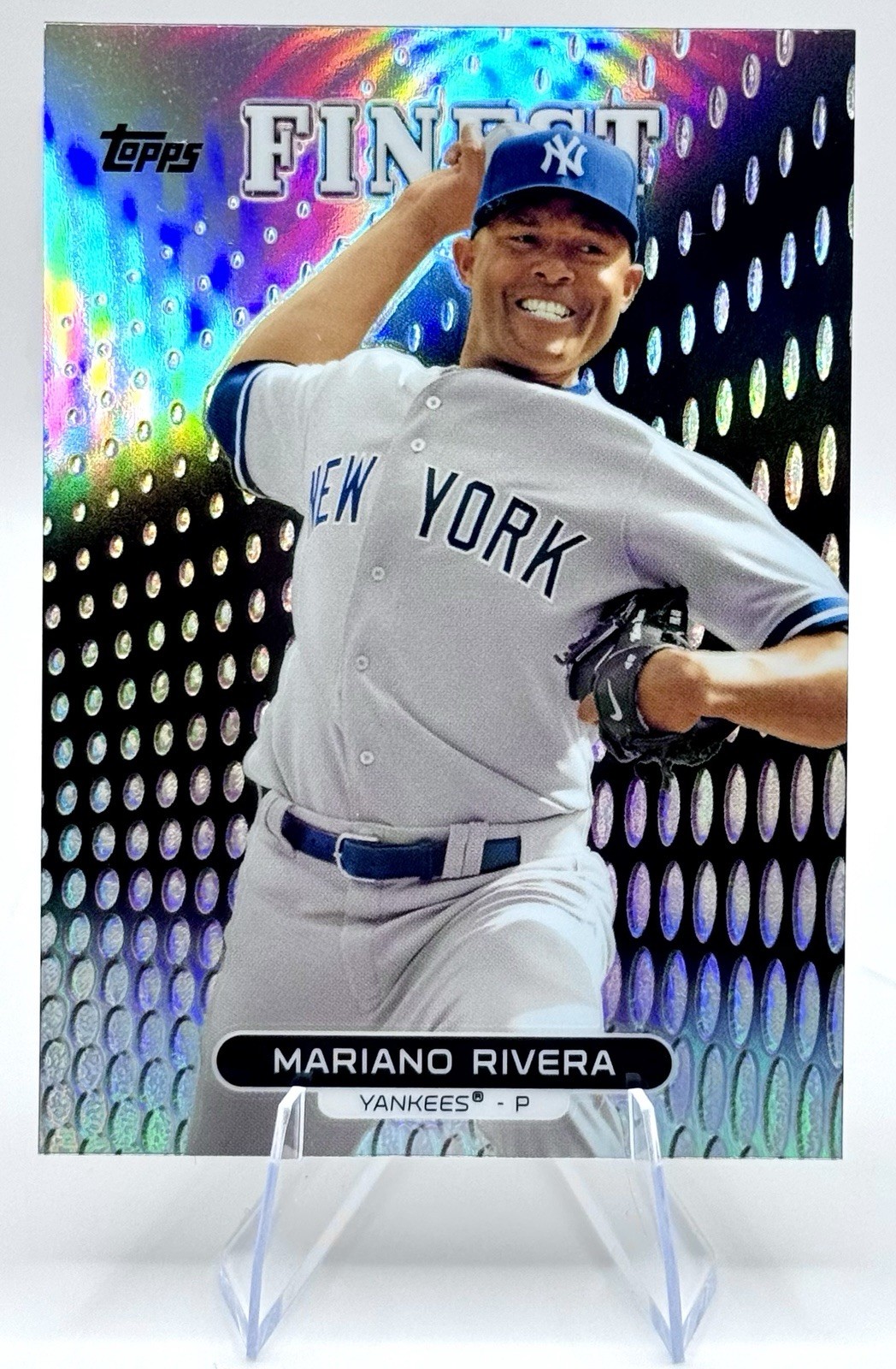 2013 Topps Finest - Refractor #42 Mariano Rivera New York Yankees HoF