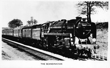 AK Die skandinavische Dampflok Valentinstag RP unbespielt