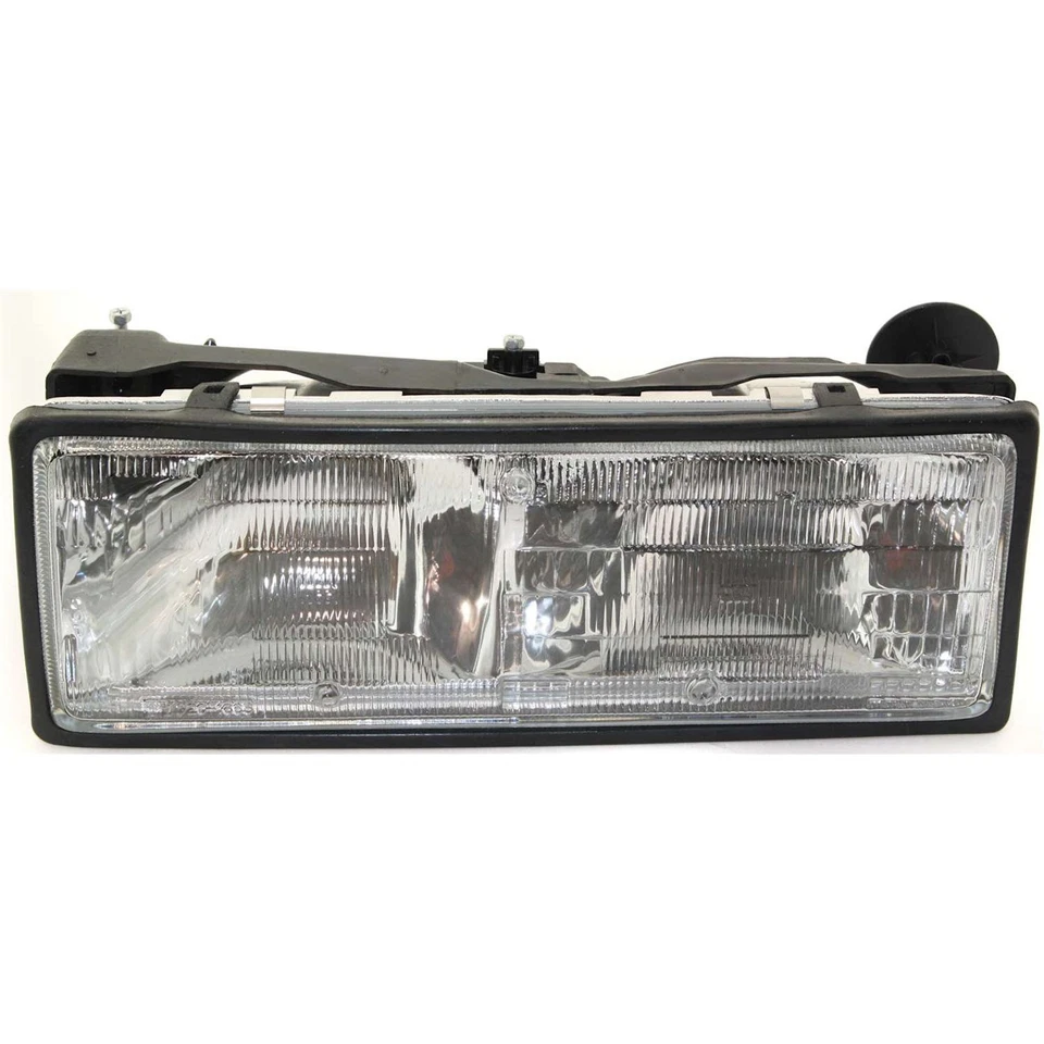Front Headlights Headlamps Lights Lamps LH & RH Pair Set for 87-90 Chevy Caprice - Image 2 of 4