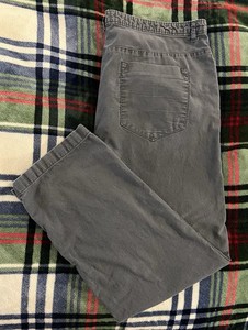 CALVIN KLEIN Gray Khaki Pants - 38 x 30 *Pre-owned in Good Condition