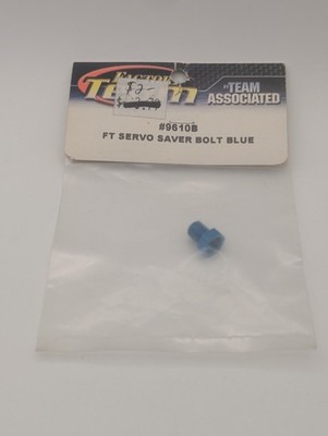Team Associated 9610b Factory Saver Bolt Blue Vintage RC Part *New* NIP (R)