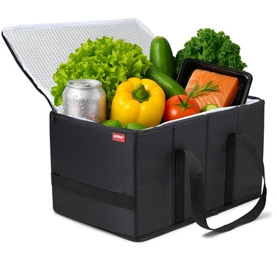 achilles Smart-Box "Cool" Kühlkorb Einkaufskorb mit Kühleinsatz 37x23x 21 cm