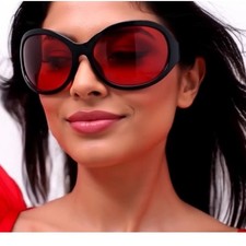 Vintage Oversized Red Sunglasses Irregular Frame Y2k Style Cool Sunshade Glasses Vintage Oversized Red Sunglasses Irregular Frame Y2k Style Cool Sunshade Glasses