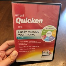 Intuit Quicken Home And Business 2016 For Mac PC DVD