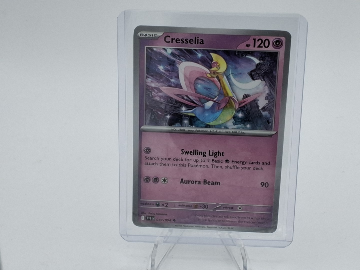 Cresselia 039/094 Me02: Phantasmal Flames Reverse Holo