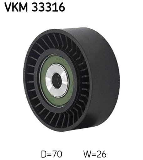 ✅Fits SKF VKM 33316 Deflection/Guide Pulley, V-ribbed belt VKM 33316 ⭐UK Seller⭐ - Image 9
