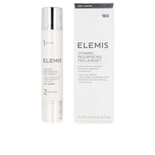 ELEMIS DYNAMIC RESURFACING PEEL & RESET 2X15ml 0.5oz DUAL PHASE PEEL EXFOLIANT