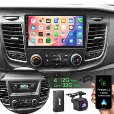DAB+ Android 14 For 1-Din Ford Transit Custom 2018-2023 CarPlay Stereo Radio GPS