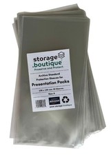 ROYAL MAIL PRESENTATION Packs Protection Sleeves, ARCHIVE STANDARD, Acid Free