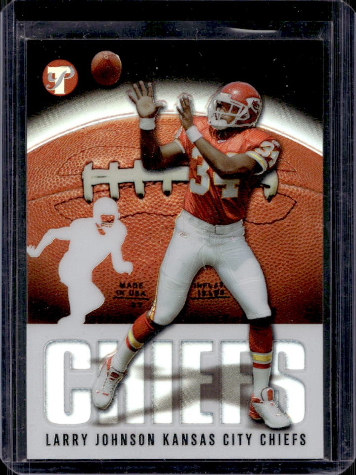 Larry Johnson Topps Pristine #111 Refractor