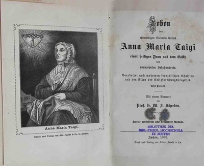 Leben der ehrwürdigen Dienerin Gottes Anna Maria Taigi einer heiligen Fr 2259512