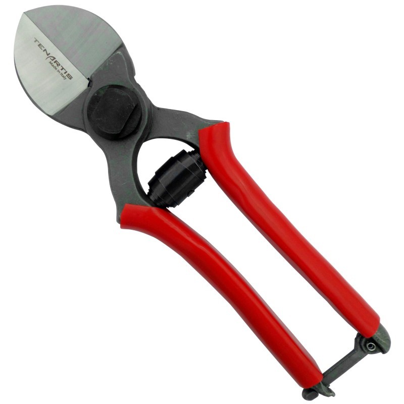 Cesoie Professionali Tenartis 21 cm Doppio Taglio con Custodia PVC