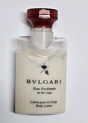 Bvlgari Eau Parfumee Au The Rouge Body Lotion 40ml New UK