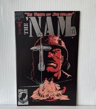 The Nam #58 NM HTF In High Grade Kubert Cover Death Of Joe Hallen