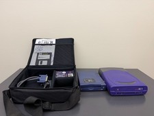 IOMEGA ZIP DRIVE ZIP100 EXTERNAL PARALLEL PRINTER  CD650 COMBO - UNTESTED