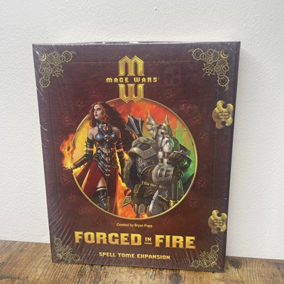 Mage Wars: Forged In Fire (Spell Tome Expansion) by Arcane Wonders (New/Sealed)